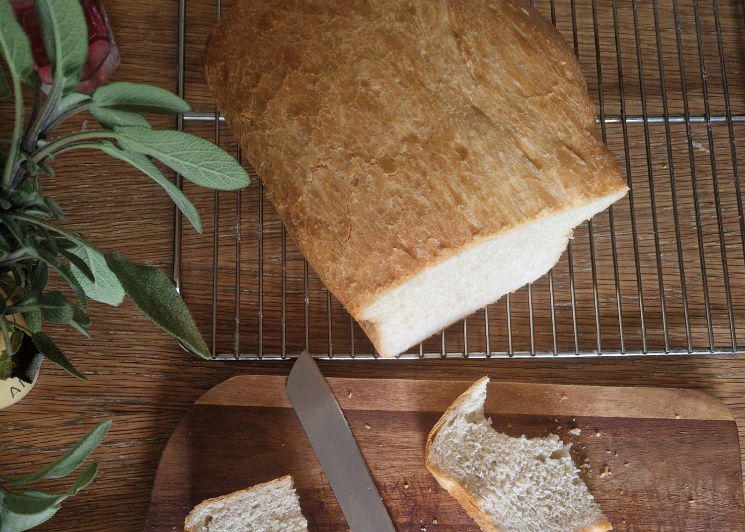 Soft White Loaf - Tywardreath Bakery