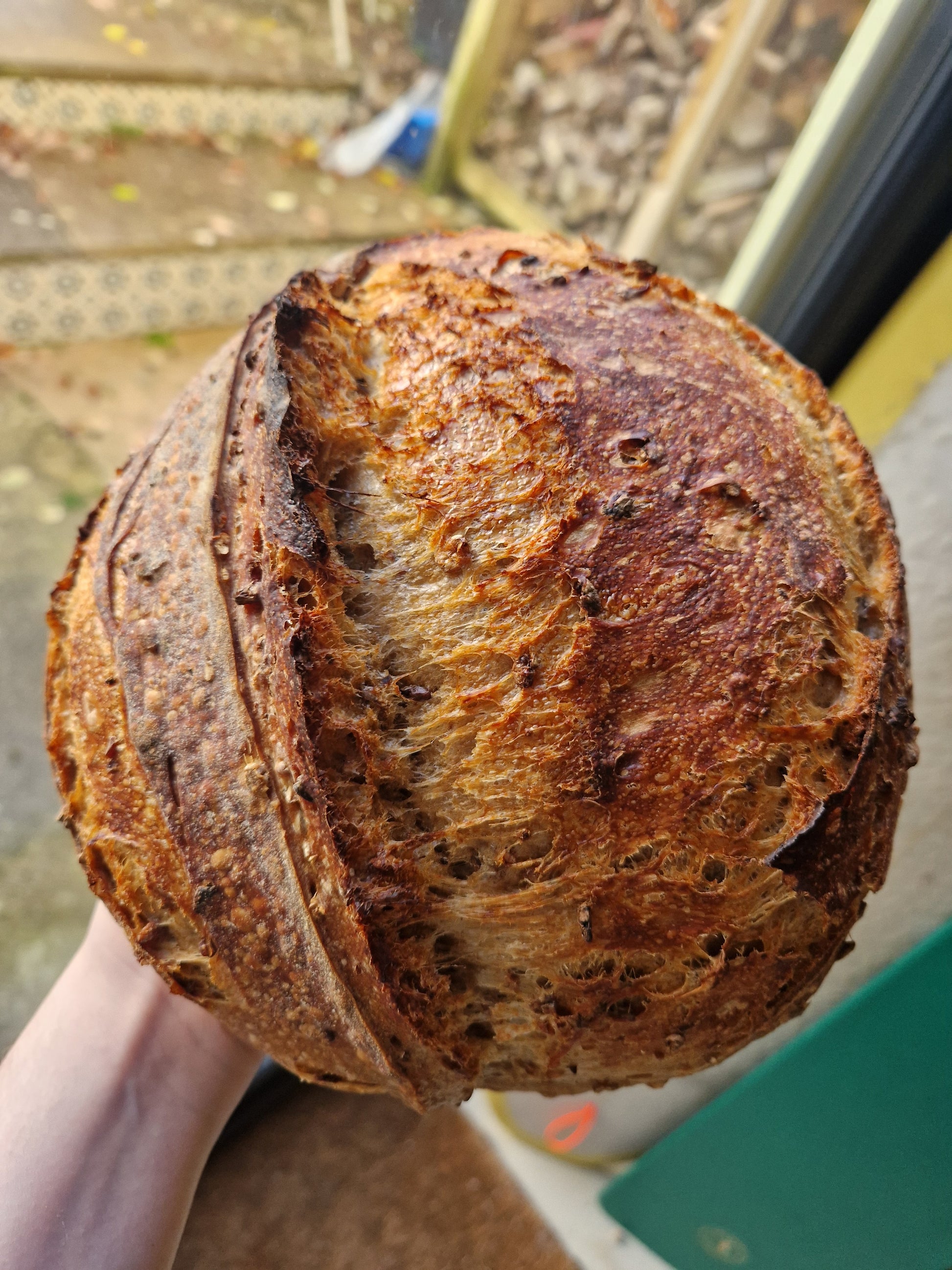 Malted cracked grain Sourdough - Tywardreath Bakery