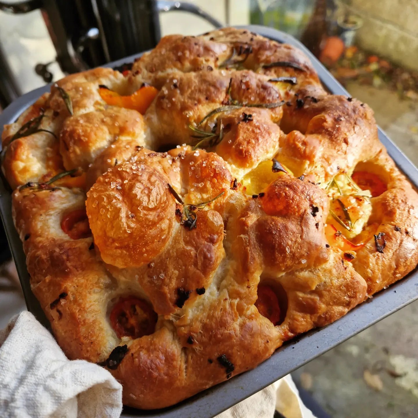 Rosemary & sea salt Focaccia - Tywardreath Bakery