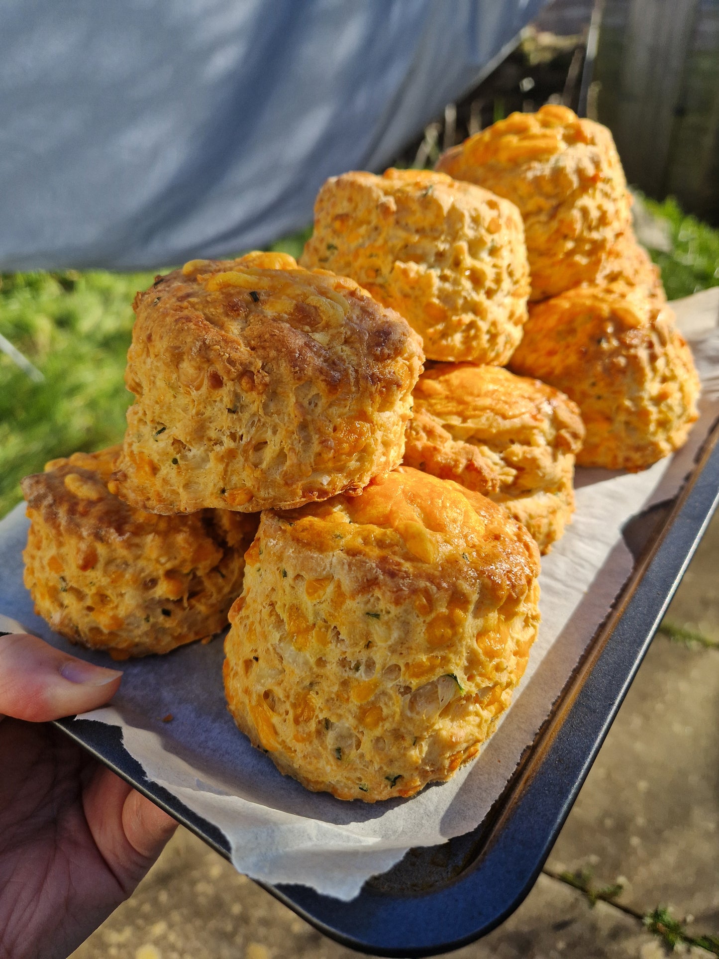 2 Cheese scones