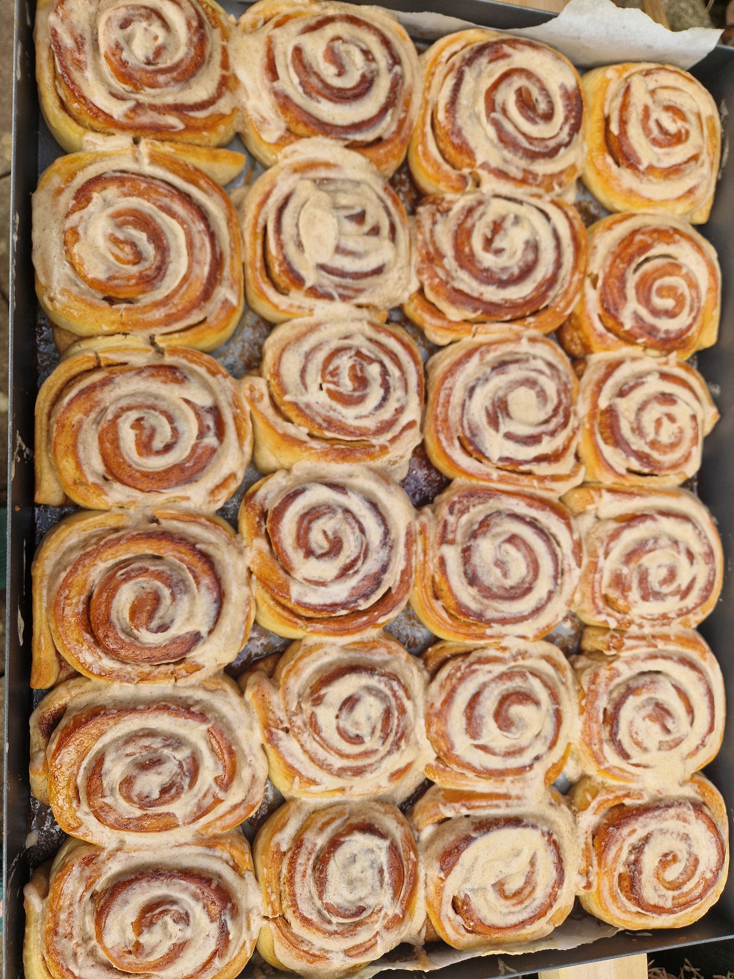 Brown butter cinnamon roll