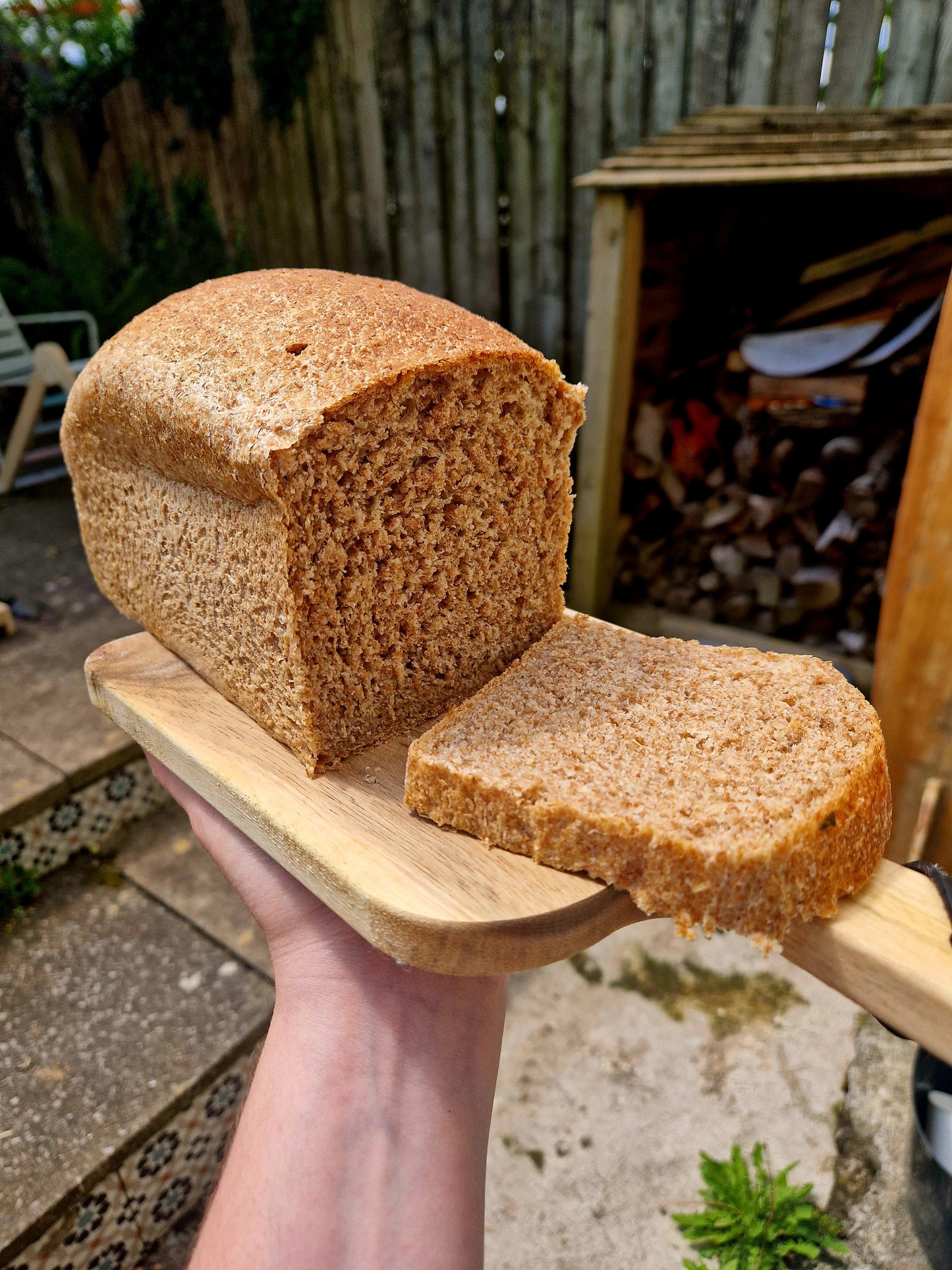 100% wholemeal loaf