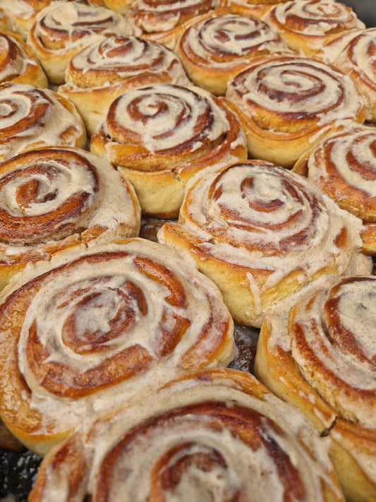 Brown butter cinnamon roll