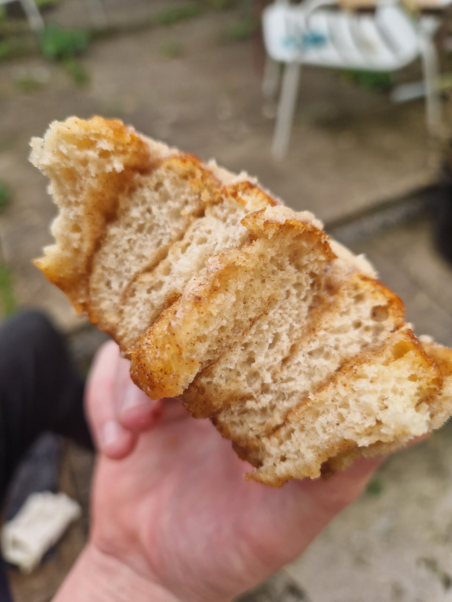 Brown butter cinnamon roll