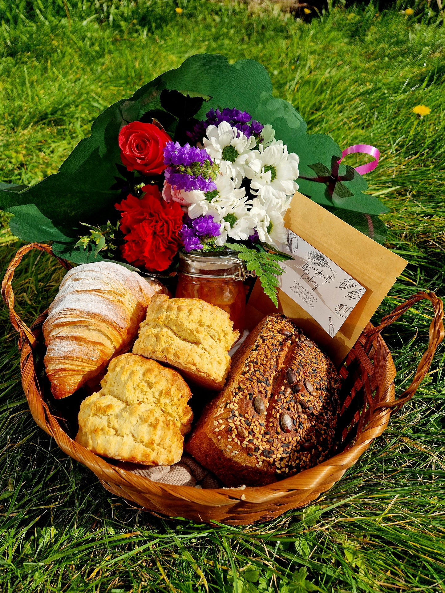 Mothers Day Breakfast in Bed Baskets